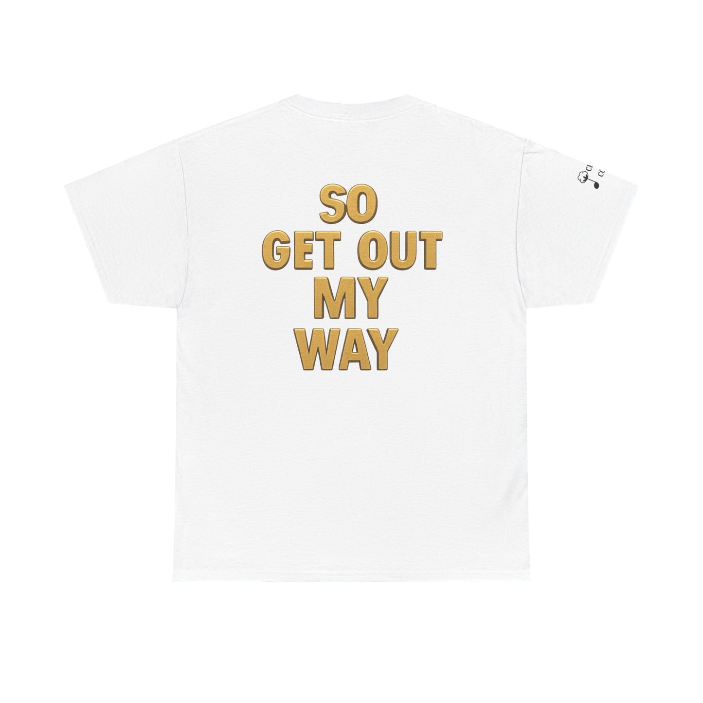 Party Crasher Tee - Unisex Heavy Cotton T-Shirt, Graphic Tee, Casual Wear
