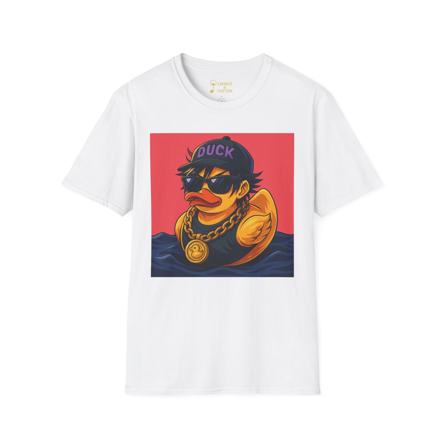 Cool Duck Vibes T-Shirt, Casual Wear, Funny Gift, Summer Fashion, Trendy Outfit, Music Lover Tee