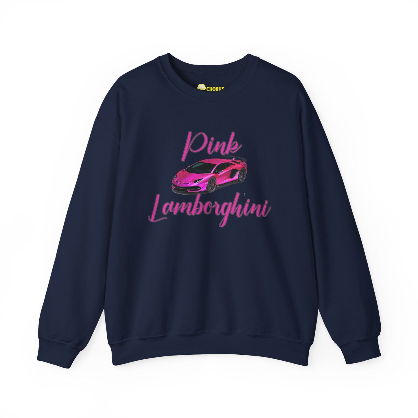 Sweatshirt - Pink Lamborghini Design