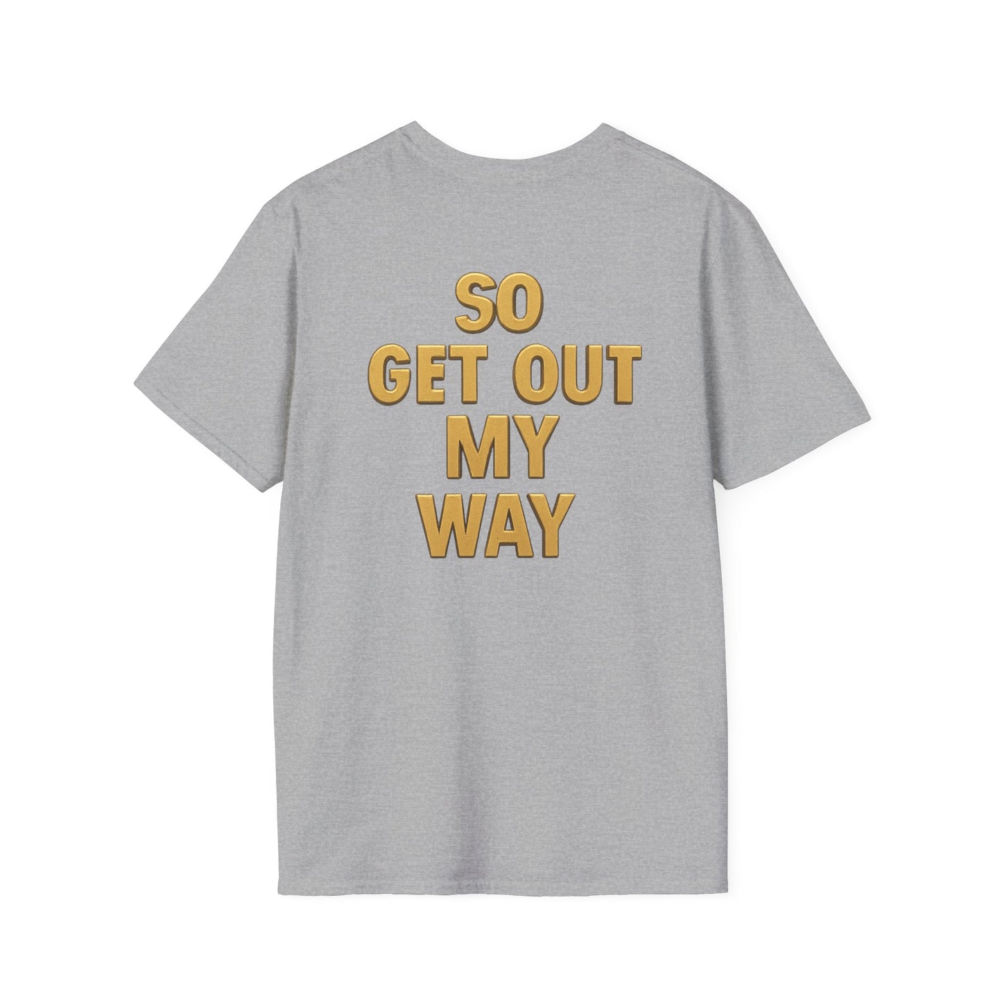 Softstyle T-Shirt - Party Crasher Design for Fun Events and Celebrations