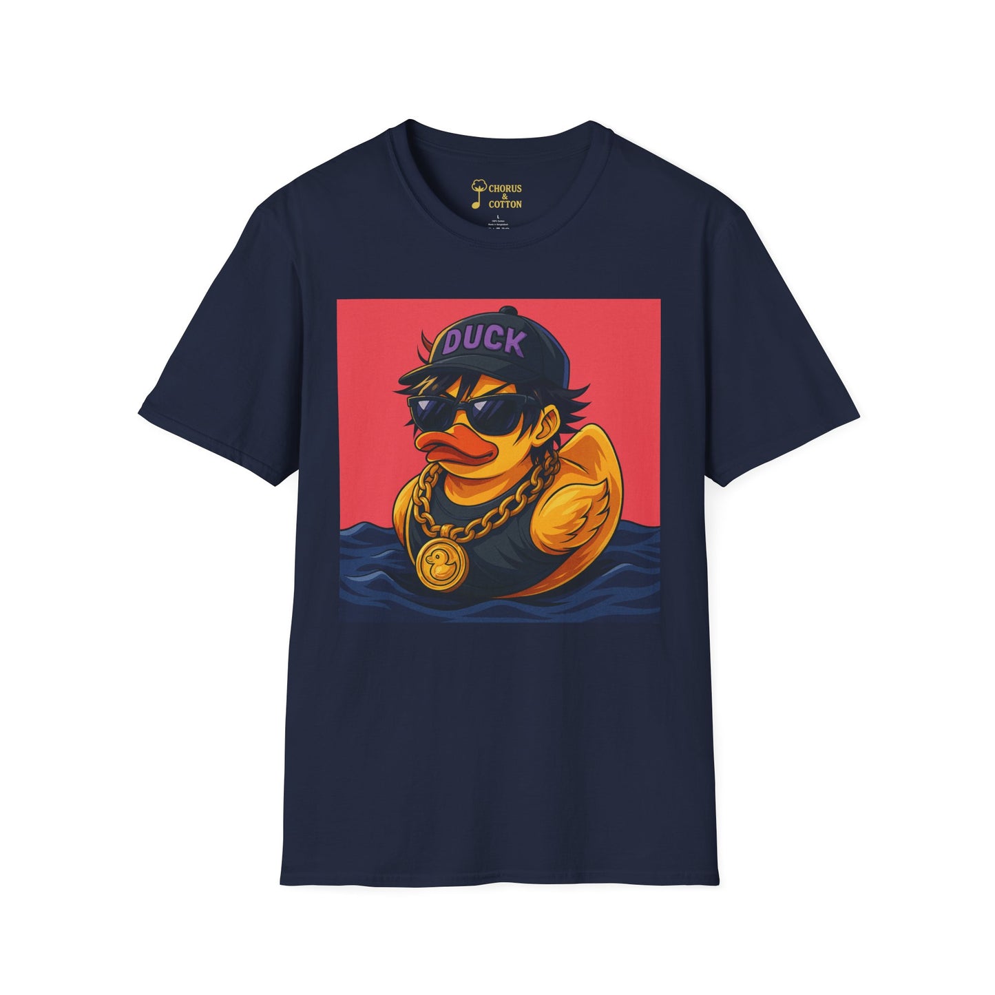 Cool Duck Vibes T-Shirt, Casual Wear, Funny Gift, Summer Fashion, Trendy Outfit, Music Lover Tee