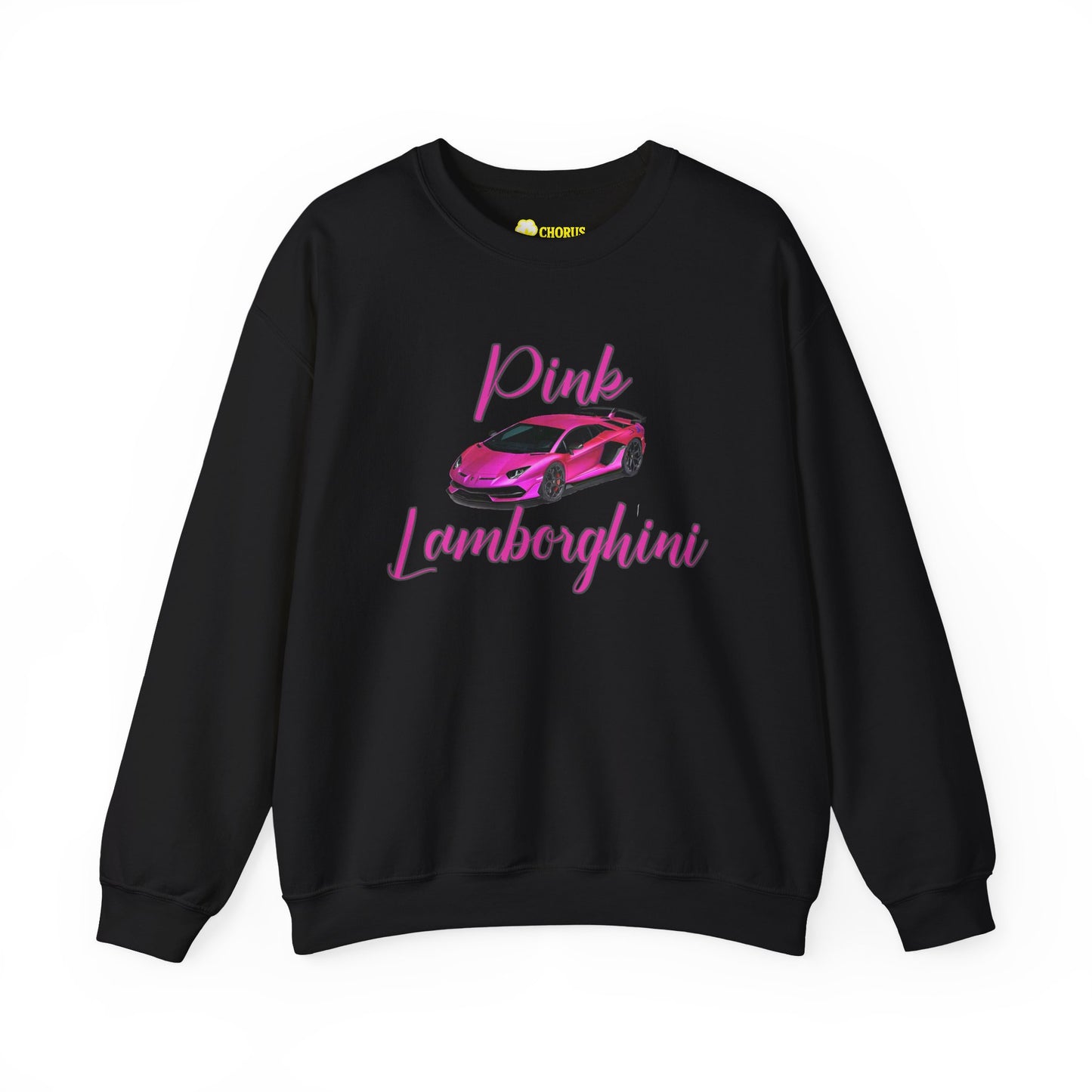Sweatshirt - Pink Lamborghini Design