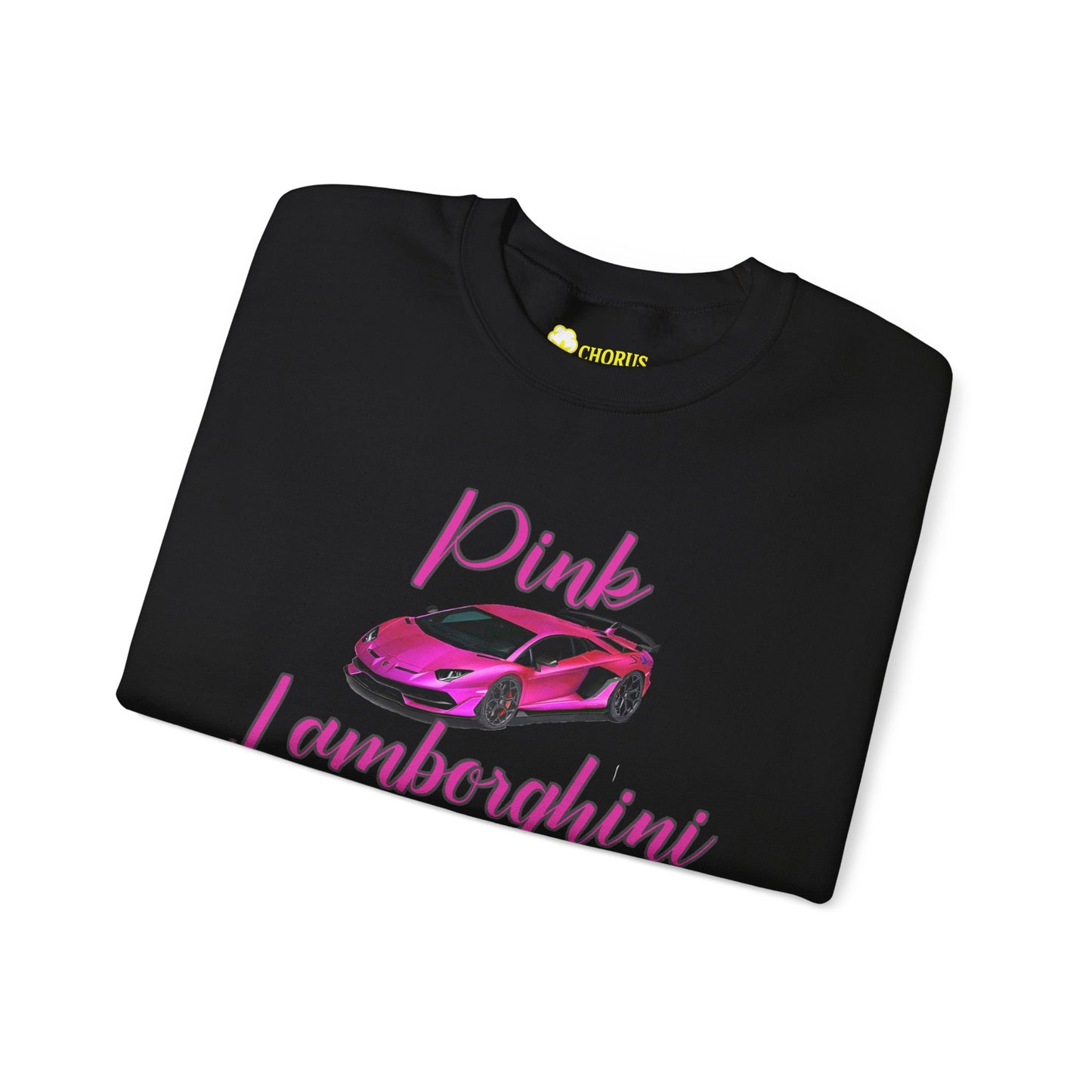 Sweatshirt - Pink Lamborghini Design