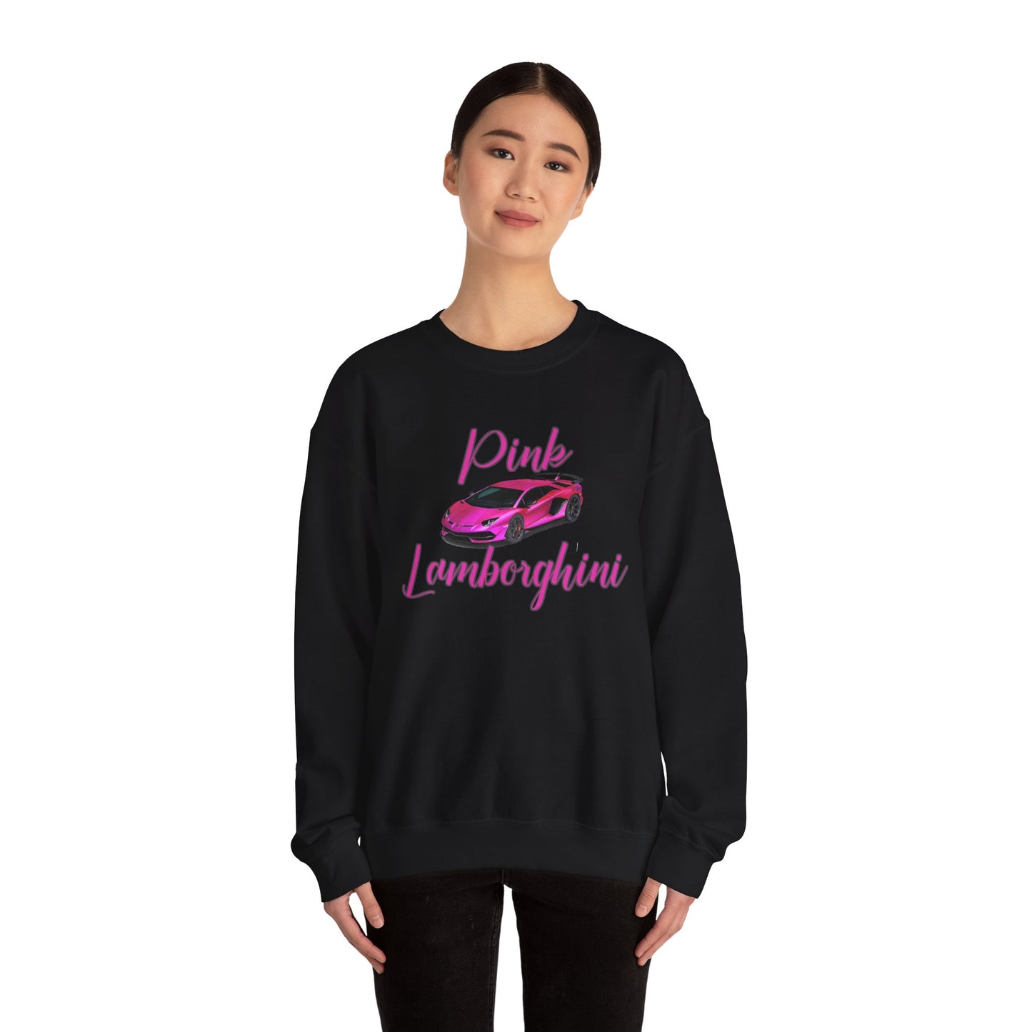 Sweatshirt - Pink Lamborghini Design