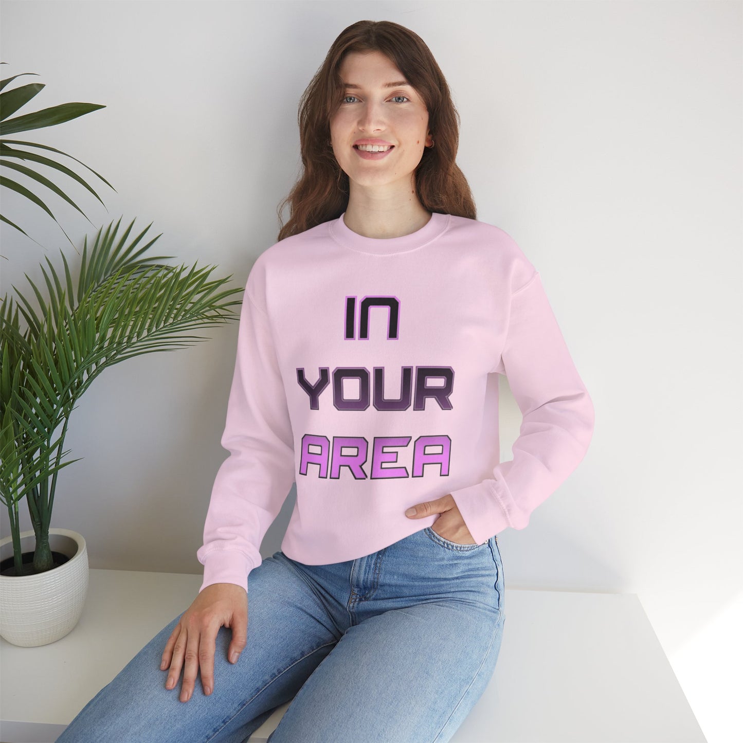 Crewneck Sweatshirt - In Your Area Design