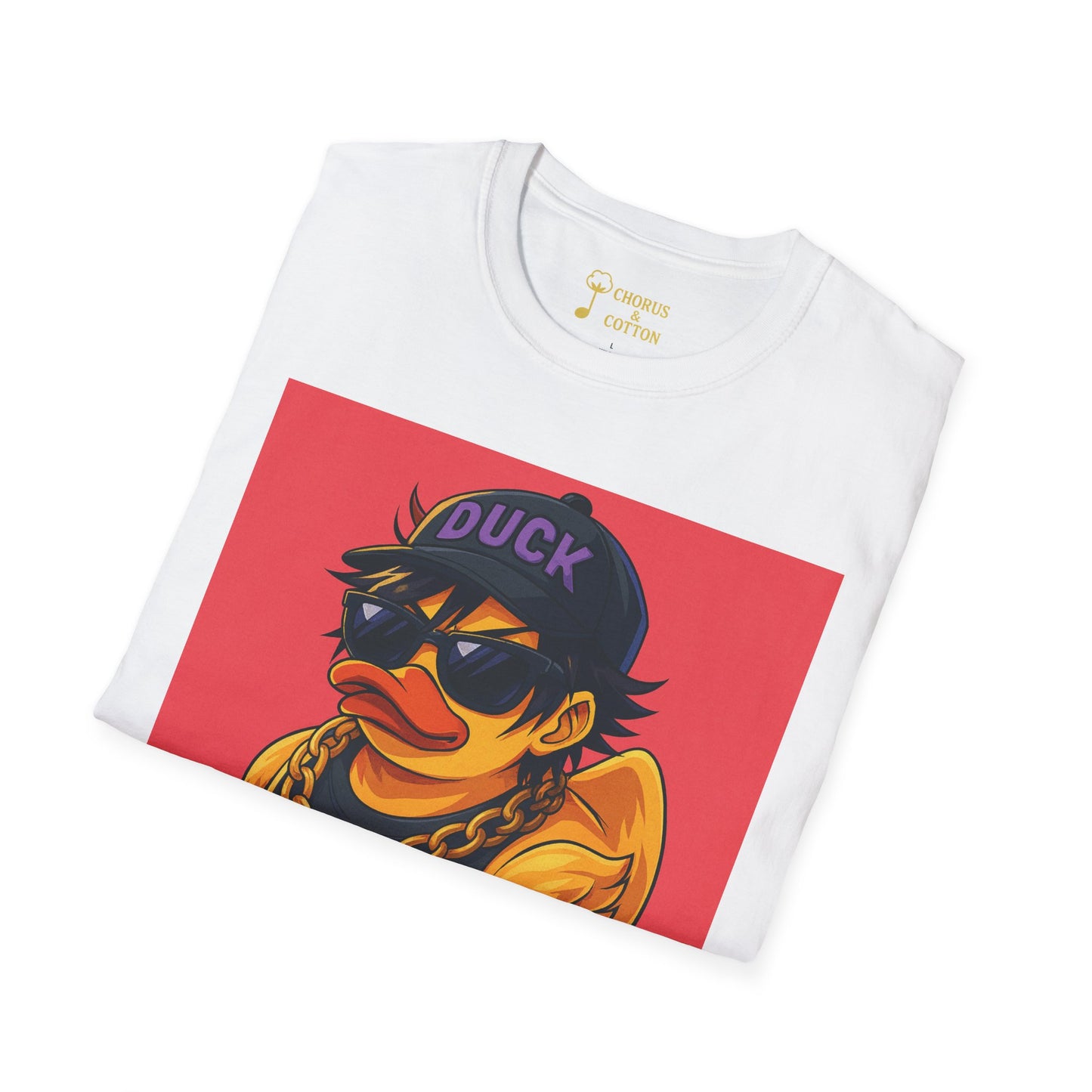 Cool Duck Vibes T-Shirt, Casual Wear, Funny Gift, Summer Fashion, Trendy Outfit, Music Lover Tee