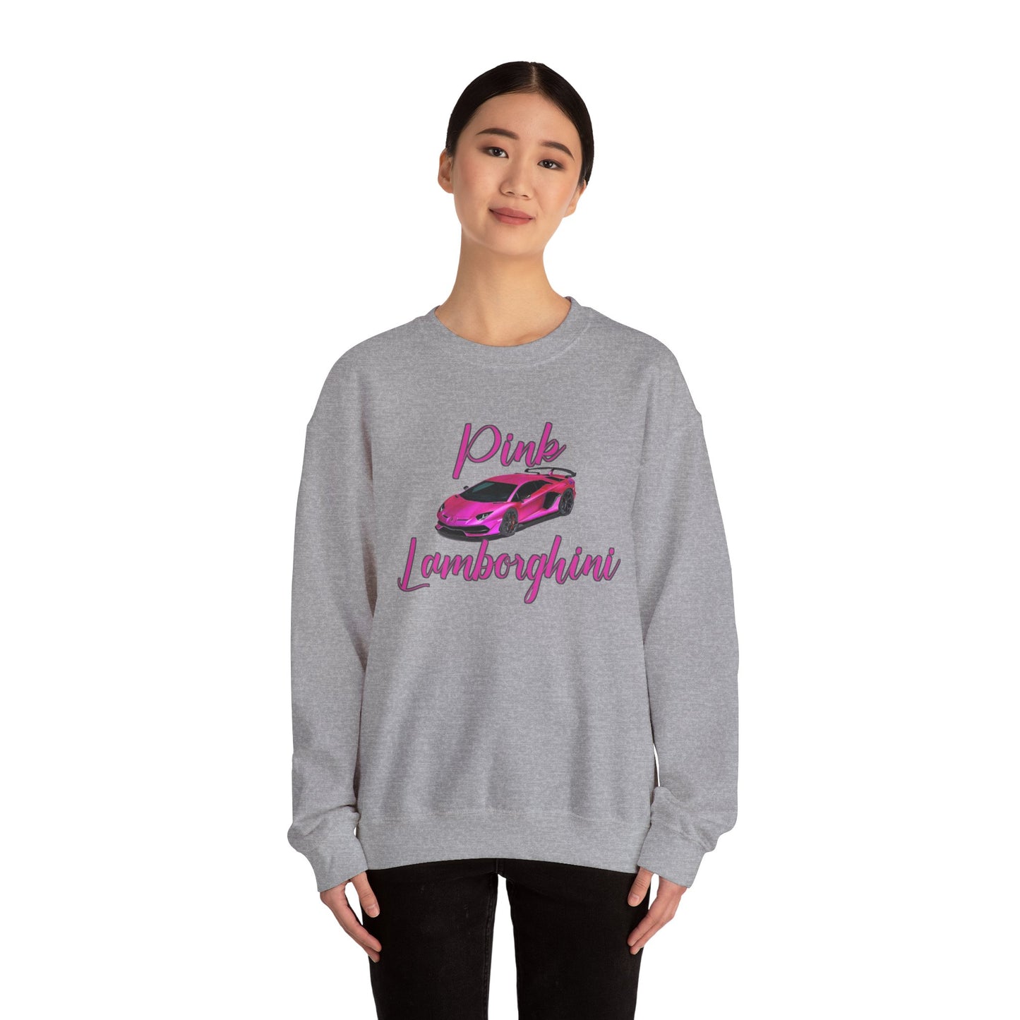 Sweatshirt - Pink Lamborghini Design