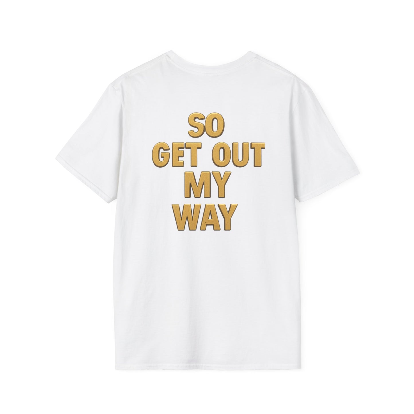Softstyle T-Shirt - Party Crasher Design for Fun Events and Celebrations