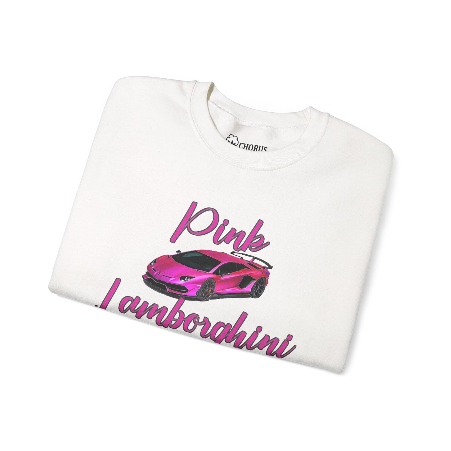 Sweatshirt - Pink Lamborghini Design