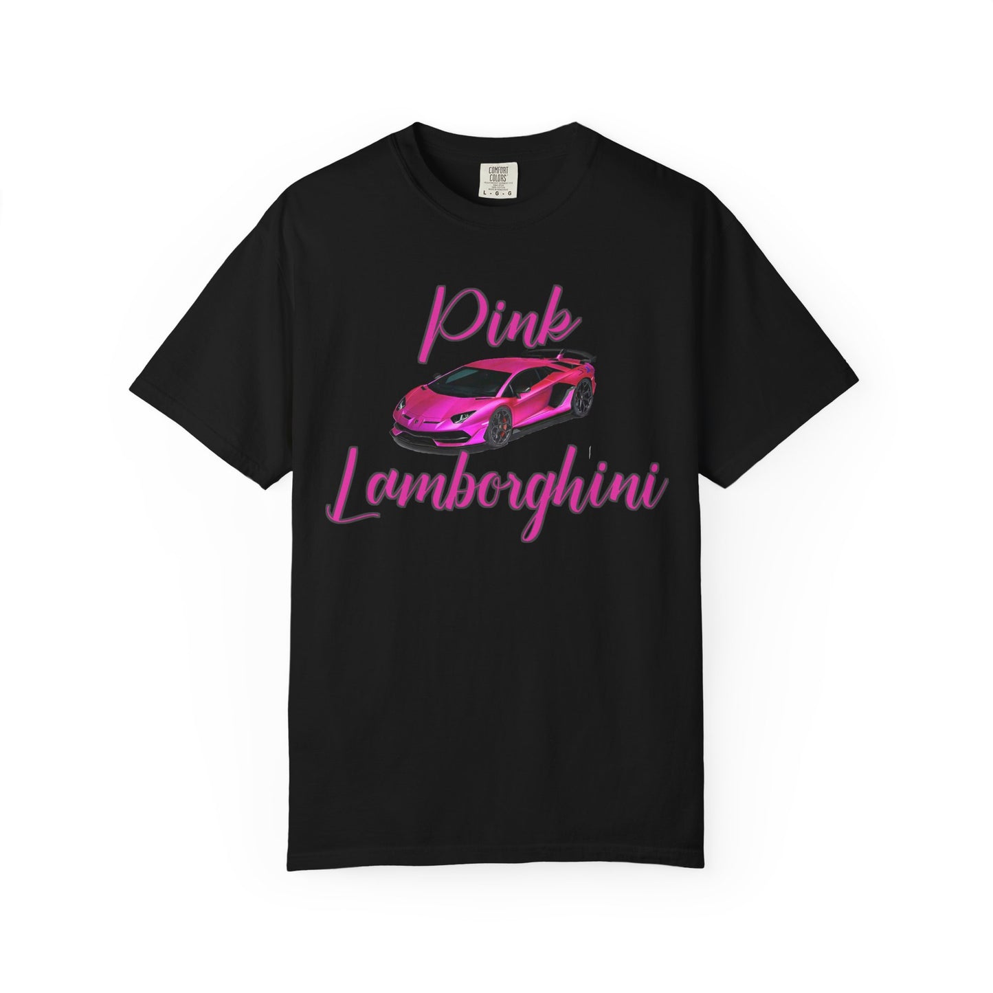 Pink Lamborghini Unisex T-Shirt, Car Enthusiast Gift, Trendy Graphic Tee, Summer Fashion, Gift for Him/Her