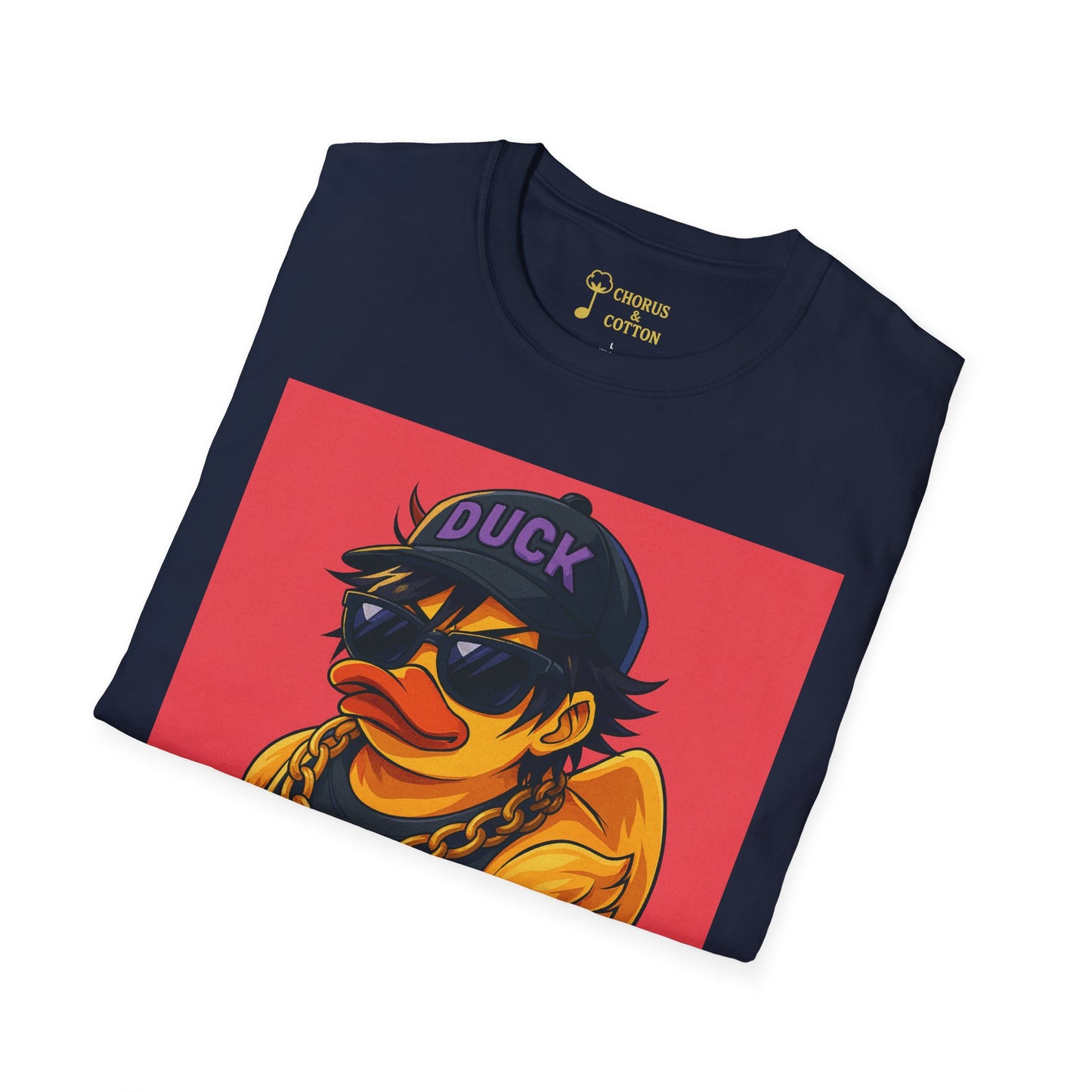 Cool Duck Vibes T-Shirt, Casual Wear, Funny Gift, Summer Fashion, Trendy Outfit, Music Lover Tee