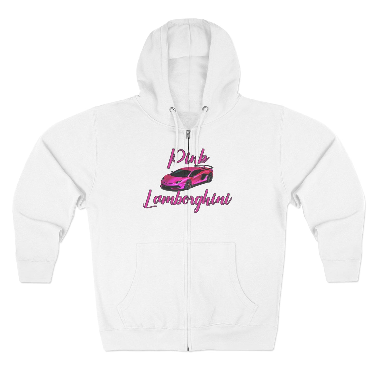 Pink Lamborghini Hoodie