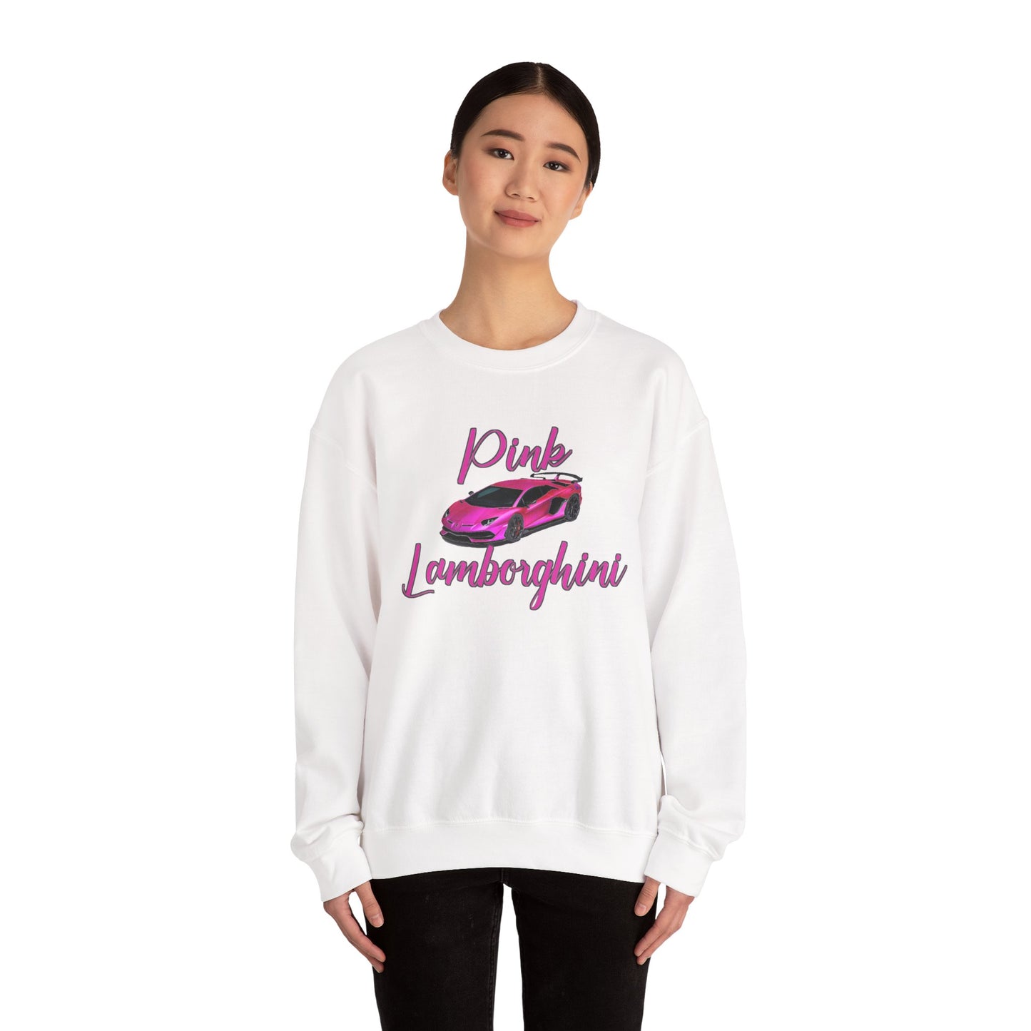 Sweatshirt - Pink Lamborghini Design