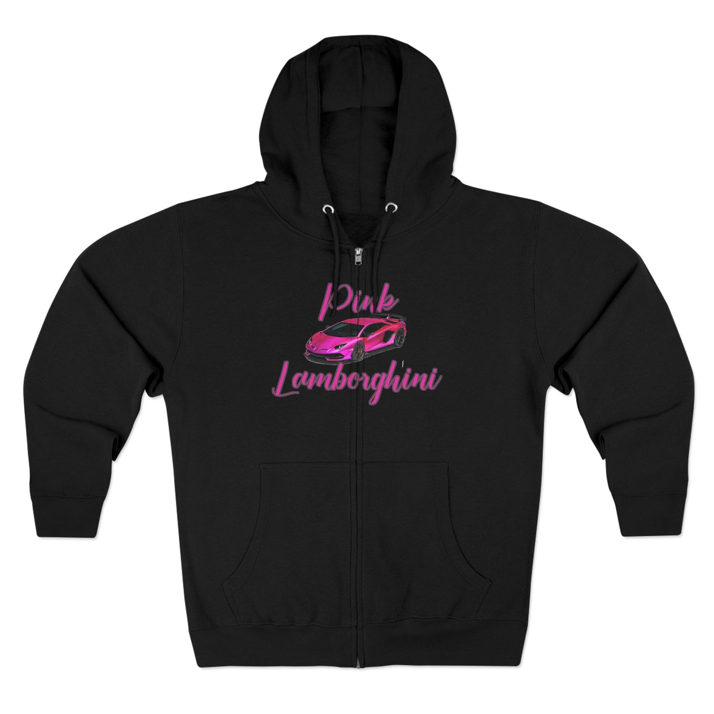 Pink Lamborghini Hoodie