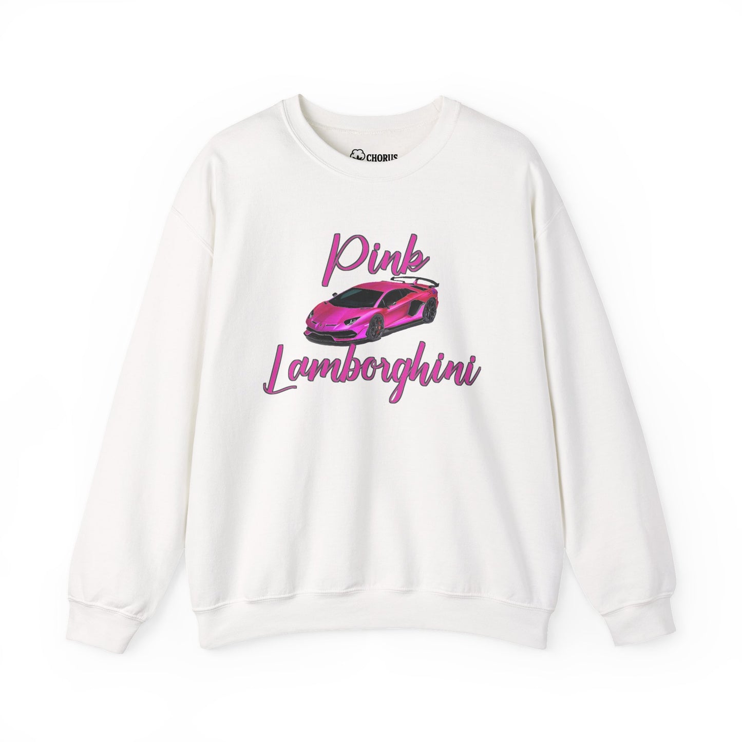 Sweatshirt - Pink Lamborghini Design