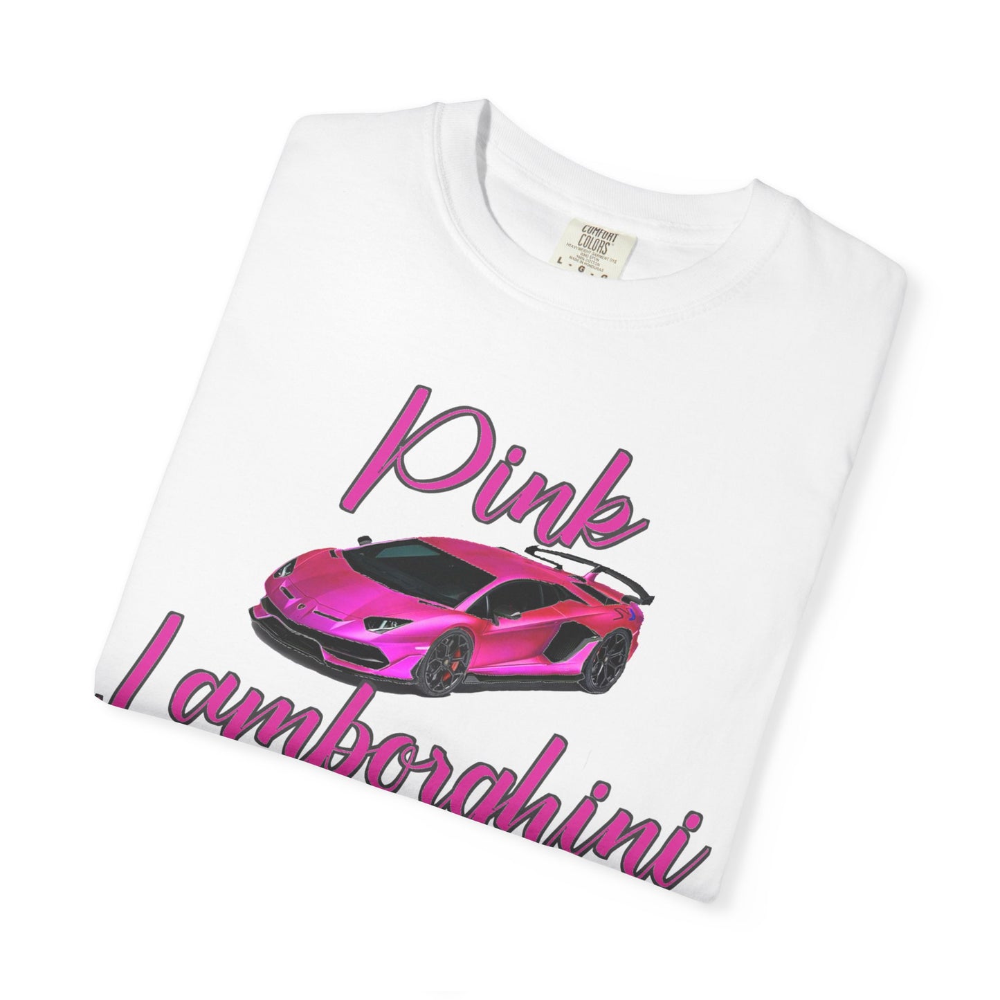 Pink Lamborghini Unisex T-Shirt, Car Enthusiast Gift, Trendy Graphic Tee, Summer Fashion, Gift for Him/Her