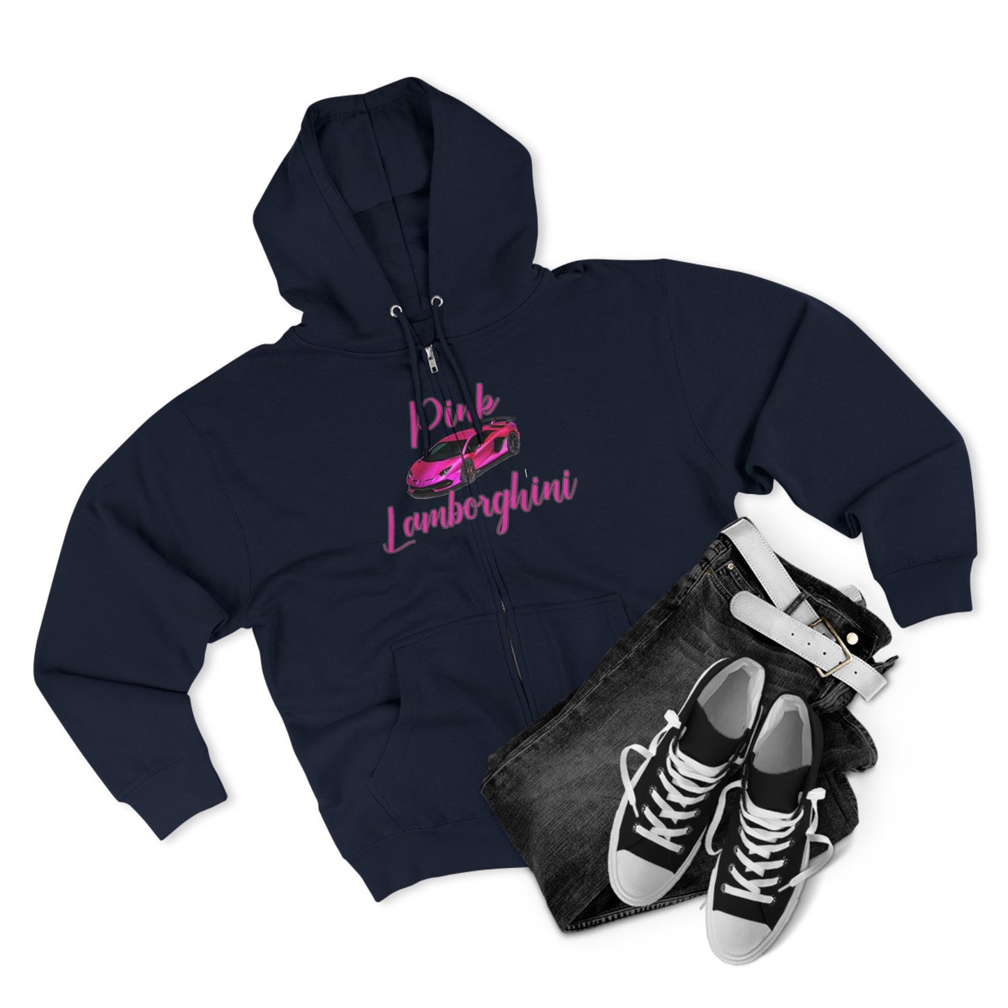 Pink Lamborghini Hoodie