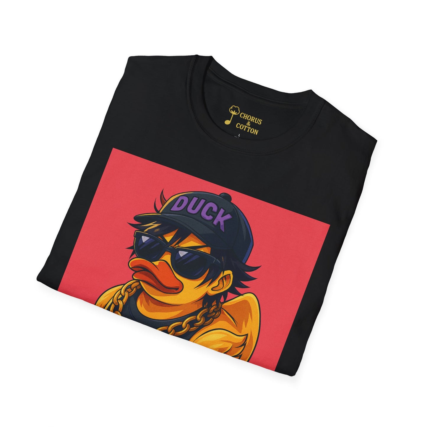 Cool Duck Vibes T-Shirt, Casual Wear, Funny Gift, Summer Fashion, Trendy Outfit, Music Lover Tee