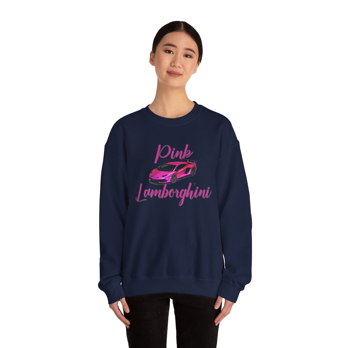 Sweatshirt - Pink Lamborghini Design
