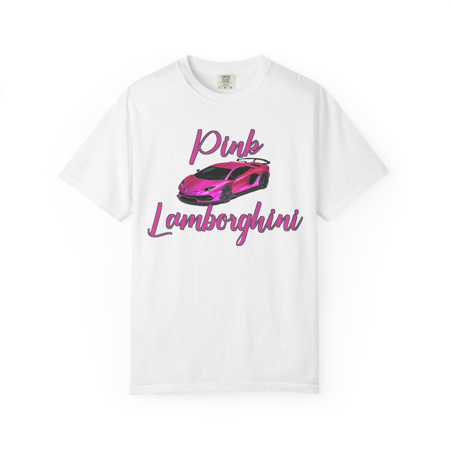 Pink Lamborghini Unisex T-Shirt, Car Enthusiast Gift, Trendy Graphic Tee, Summer Fashion, Gift for Him/Her