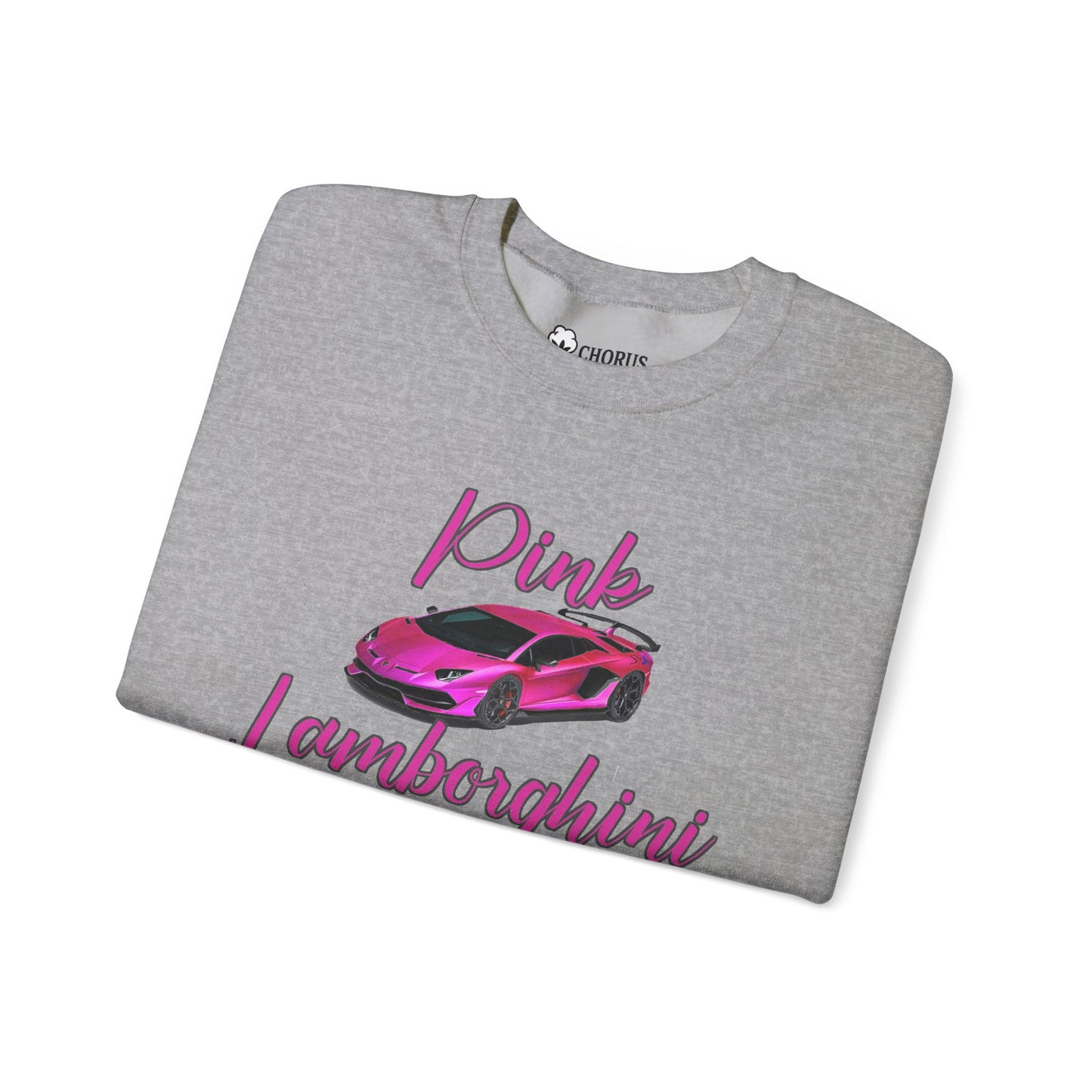 Sweatshirt - Pink Lamborghini Design