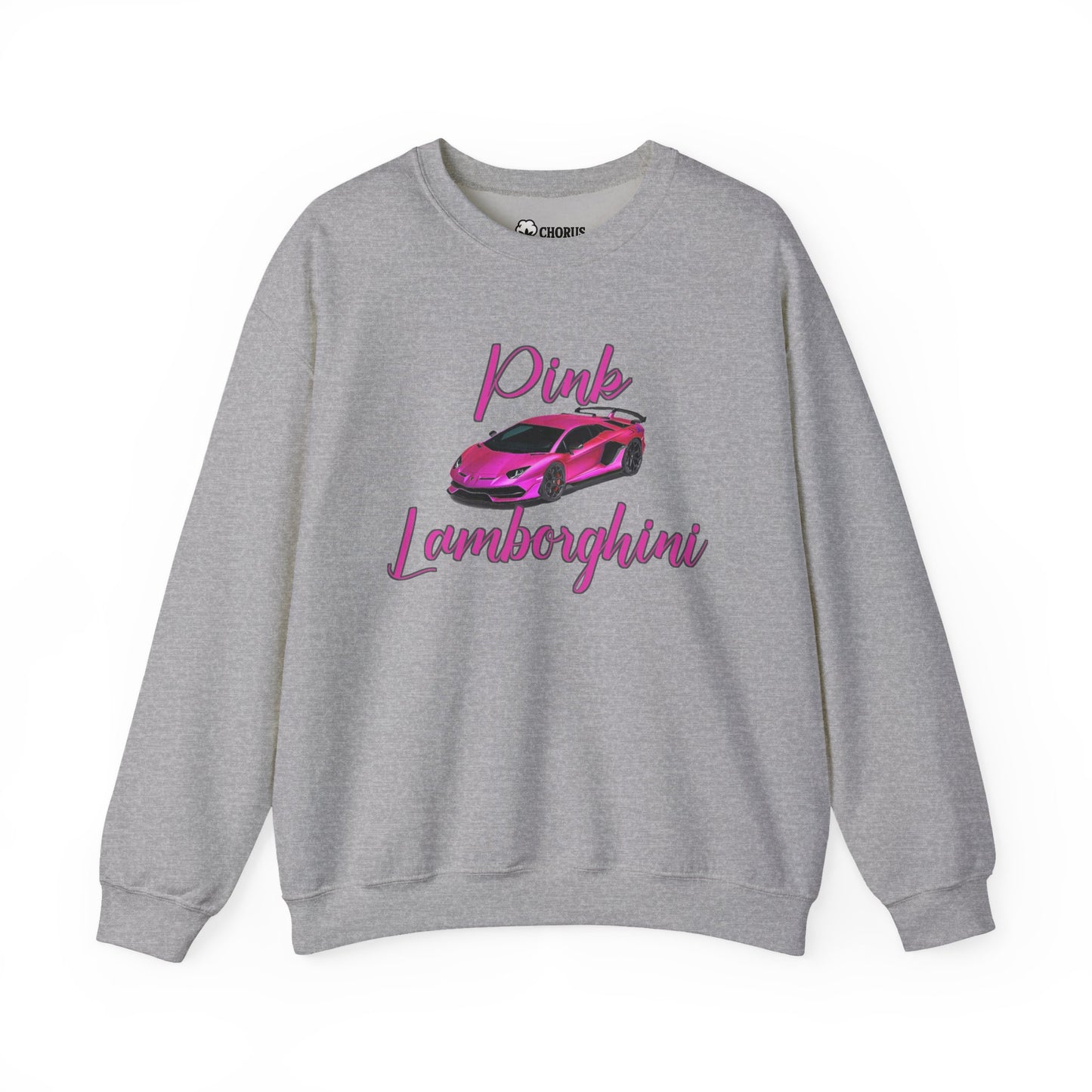 Sweatshirt - Pink Lamborghini Design