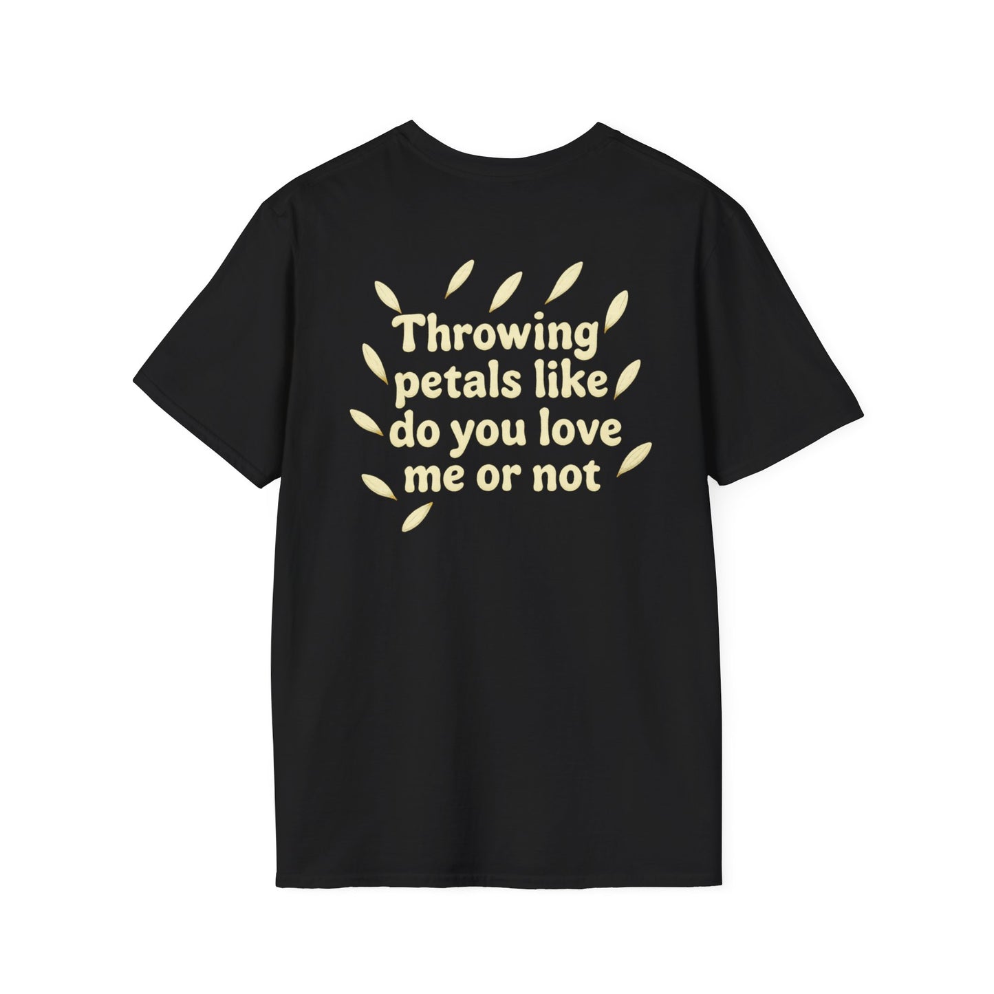 Daisy Bouquet Tee — "Throwing Petals: Do You Love Me or Not" Floral Graphic T-Shirt