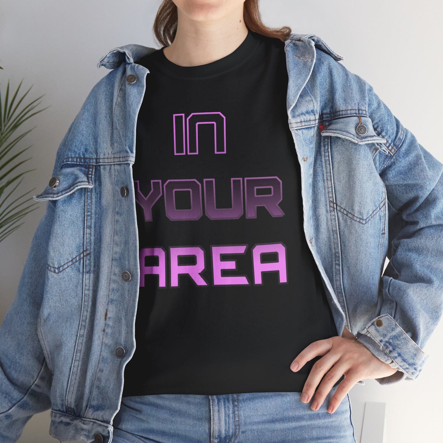 Tee In Your Area - Unisex Heavy Cotton T-Shirt, Graphic Tee, Casual Wear, Spring Fashion, Unique Style