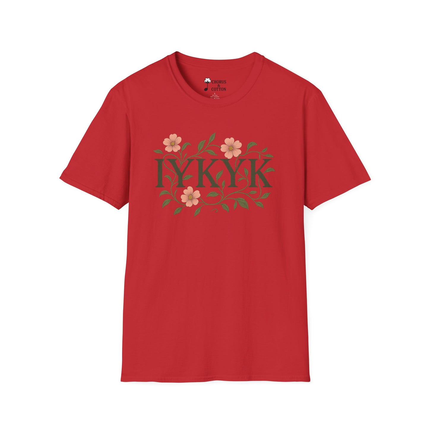 Floral T-Shirt - IYKYK Design