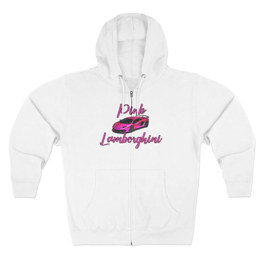 Pink Lamborghini Hoodie