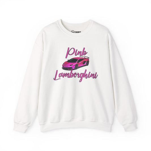 Sweatshirt - Pink Lamborghini Design