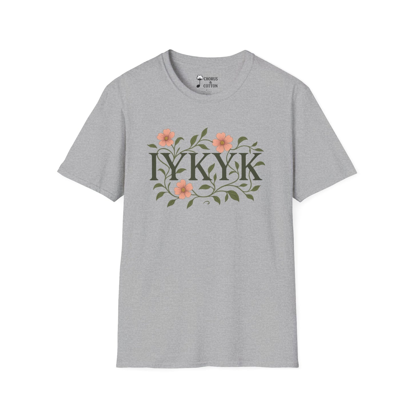 Floral T-Shirt - IYKYK Design