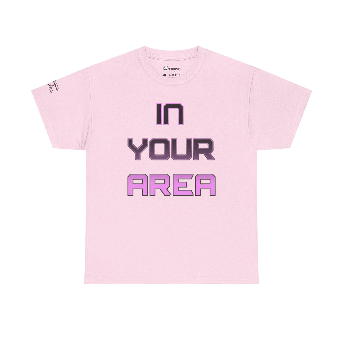 Tee In Your Area - Unisex Heavy Cotton T-Shirt, Graphic Tee, Casual Wear, Spring Fashion, Unique Style