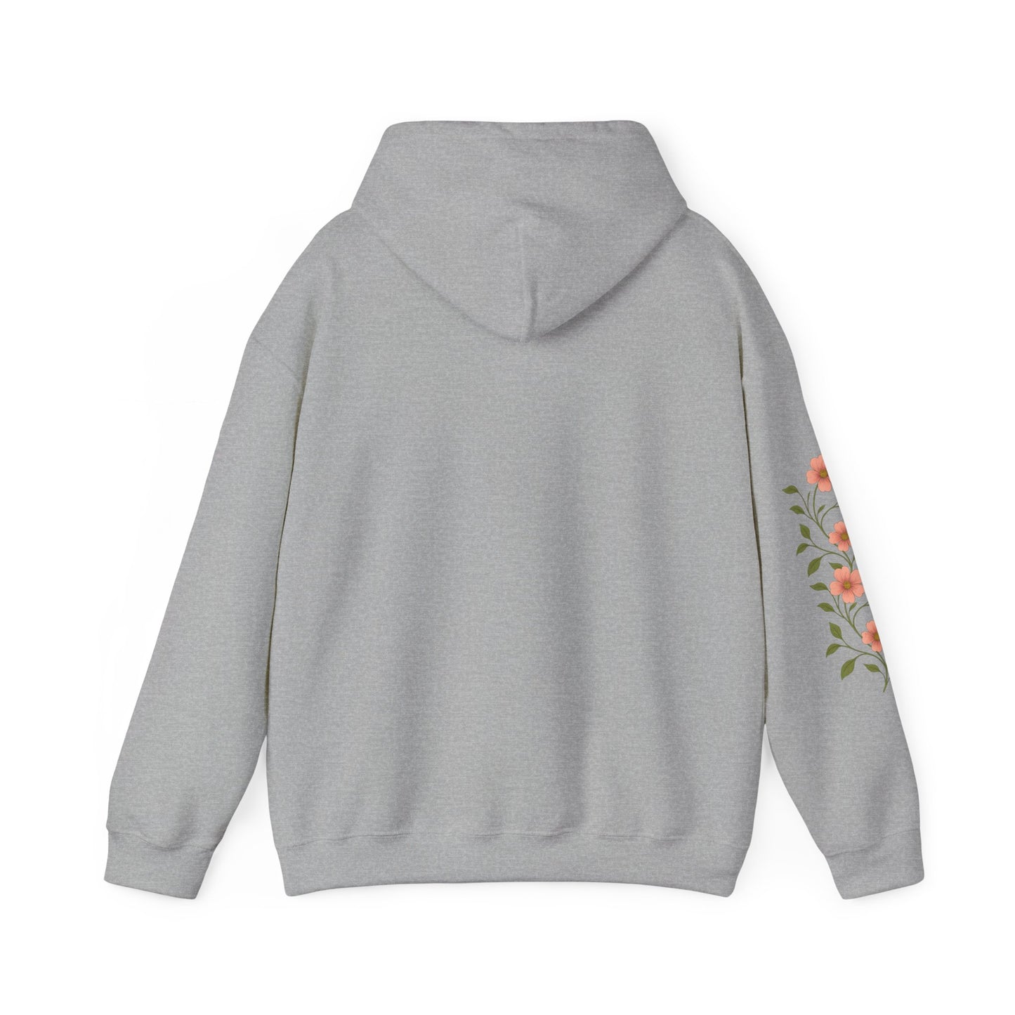 IYKYK Floral Hoodie | Cozy Unisex Sweatshirt for All Seasons, Gifts for Friends, Birthday, Everyday Wear, Flower Design