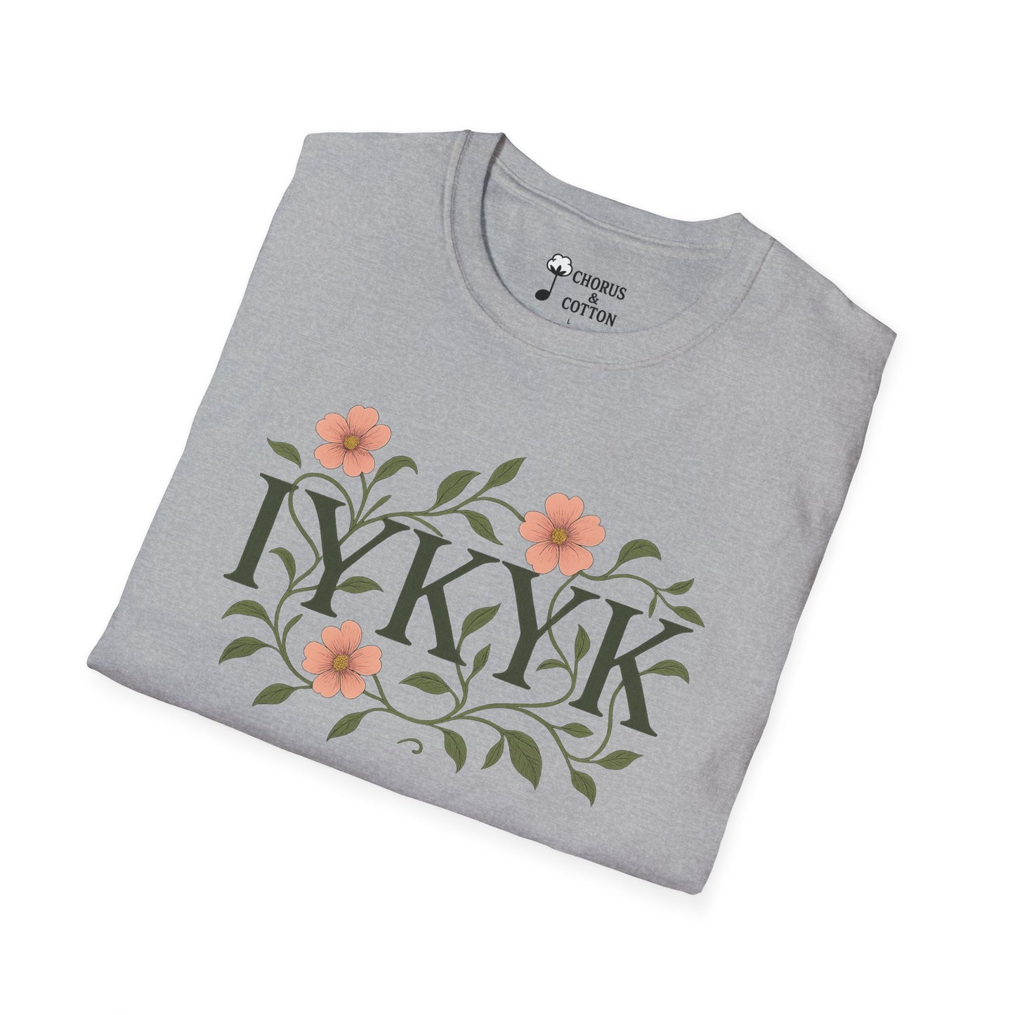 Floral T-Shirt - IYKYK Design